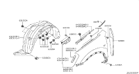 F31002FLMA-FENDER FRONT RH