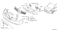 620705Z000-Garnish, radiator grille