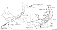 962522DW0A-Bracket-license plate lamp