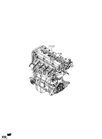 2110126D11-ENGINE ASSY-SUB