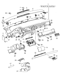 4E1857003D-Panel, w/duct