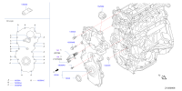 13500CJ70A-Cover assy-front, eng