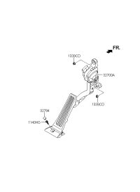 327002S000-PEDAL ASSY-ACCELERATOR