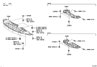 514420E040-COVER, ENGINE UNDER, NO.2