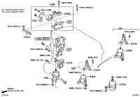 123130V040-BRACKET, ENGINE MOUNTING CONTROL(FOR TRANSVERSE ENGINE)