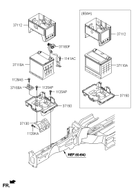 37112D1680-Insulator, battery
