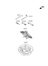 091100R000-JACK ASSY
