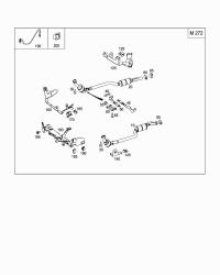 2124906719-HOSE,BY PASS RADIATOR-C(W204)