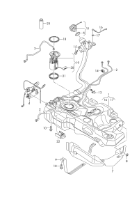 L5Q0201060CM-Tank, fuel (22mm)