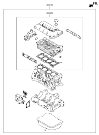 209102GL00-GASKET KIT-ENGINE OVERHAUL