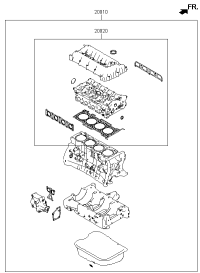 209102GN03-GASKET KIT-ENGINE OVERHAUL