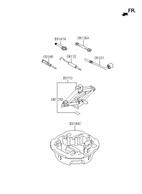 091494Q500-BOX ASSY-LUGGAGE FLOOR