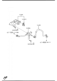 ZJ201340X-Bracket assy-fuel tube