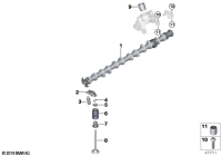 11318631648-CAMSHAFT,EXHAUST