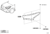 811100E640-HEADLAMP ASSY, RH