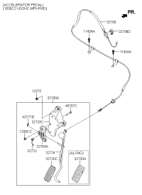 327302H000-PEDAL ASSY-ACCELERATOR