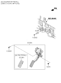 327002H300-PEDAL ASSY-ACCELERATOR