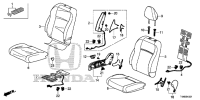 78050T4NH61-Air bag assy-fr seat side rh