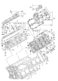 06E103065EX-Head, cylinder complete