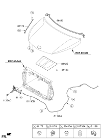 81130K8000-LATCH ASSY HOOD