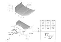 81125F8500-PAD-HOOD INSULATING