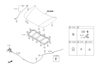 81130F9000-Lock assy-hood