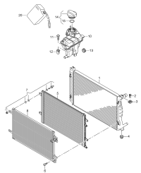 4F0121251T-RADIATOR