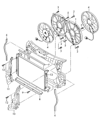 4F0121207N-Grommet, double fan