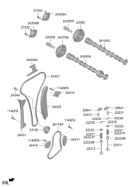 222122JTA0-VALVE, EXHAUST