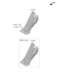 32700L4200-PEDAL ASSY-ACCELERATOR
