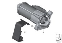 12415A07F96-STARTER MOTOR/E90-93/F01-02