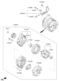 3730003710-GENERATOR ASSY