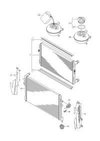5K0121253H-RADIATOR