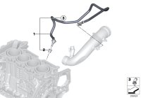 11157632333-PORSCHE CAYENNE VENT LINE