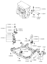 218103K400-BRACKET ASSY-ENGINE MTG