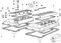 11121703172-Cover, cylinder head rh