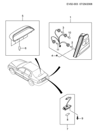 96489182-Taillight (incl. 2,3, 10,11)