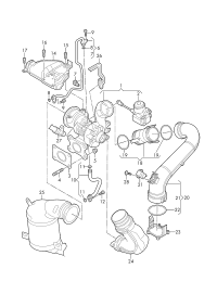 04E145140E-Oil inlet