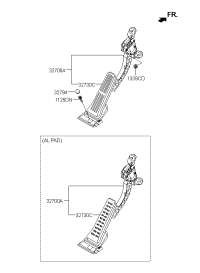 327002V110-PEDAL ASSY-ACCELERATOR