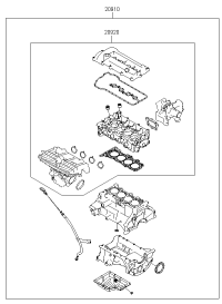 2091003U05-GASKET KIT-ENGINE OVERHAUL