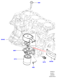 LR025306-CARTRIDGE,OIL FILTER