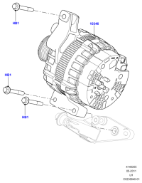 LR028121-ALTERNATOR, 12V 80A 4PK, TOYOTA
