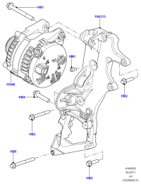 LR031026-GENERATOR ASSY