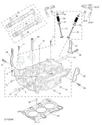10223497-CAMSHAFT ASSY-EXHAUST