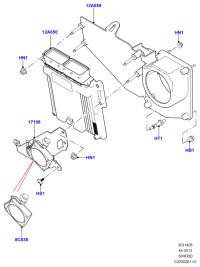 LR051156-BRACKET,HARNESS
