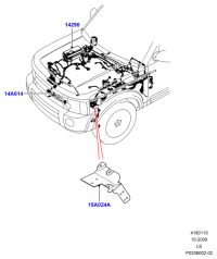LR015547-BRACKET,HARNESS