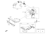 28110E5100-AIR CLEANER