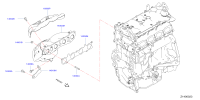 140E27FL0A-MANIFOLD ASSY-EXHAUST