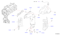 140E23KS0A-MANIFOLD ASSY-EXHAUST