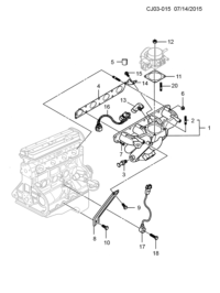90412459-GASKET,INLET MANIFOLD